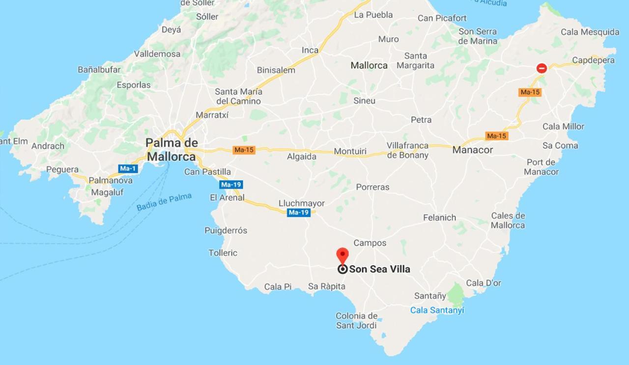 Son Sea Villa Campos  Eksteriør billede